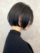 エリマ 調布(elima)&nbsp;丸みショートボブ　髪質改善トリートメントイルミナカラー20代