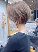 絶壁解消・ひし形・くびれ・大人ショートボブ・30代40代【猪狩】