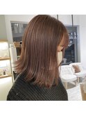切りっぱなし似合わせカットメルティカラー