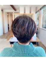 ヘアブロス(hair BROS) クセを活かしたふんわりショート