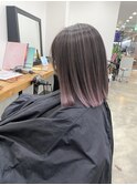 バレイヤージュピンク