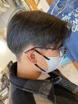 アメラボ(AmeLab) 【ナチュラル仕上げ】バームで仕上げる刈り上げセンターパート