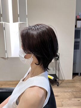 クローゼット 新宿(closet) 外ハネボブ/ペールベージュ[髪質改善/ヘッドスパ白髪染め/新宿】