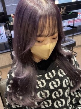 マーシュ(marshu) 【韓国ヘア】ヨシンモリ×ラベンダー