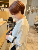 フレーム なんば店(FRAME)&nbsp;●ハンサムショート×ピンクブラウン