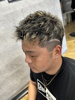 ザ ハレ 問屋町店(THE HALE'S)&nbsp;フェードメッシュ&ライン