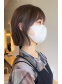 切りっぱなしボブ