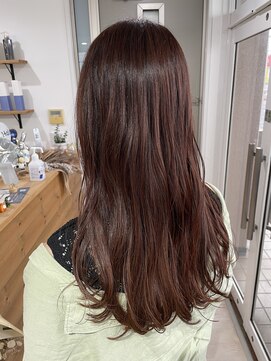 ハロ(Halo) ロング×暖色カラー