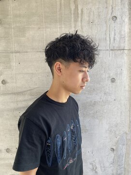 シアター 高崎(THEATER) スペインカールパーマ刈り上げ