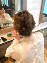 ラレイ(Lalei)&nbsp;フルアップ/ゆるふわヘアアレンジ/結婚式パーティヘアアレンジ