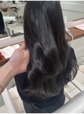【暗髪】透明感ブラック
