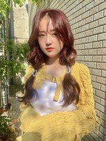 ラパンセ ブラン(LA PENSEE BRUN)&nbsp;【LAPENSEE_runa】ゆるふわチェリーピンク