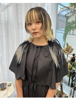 ジーナ オモテサンドウ(XENA) ブリーチ×ハイトーン×デザインカラー(表参道)