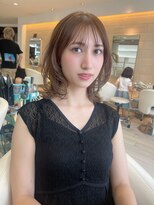 エアー 銀座(air)&nbsp;★岡田有加★20代30代★銀座★外ハネくびれこなれミディ