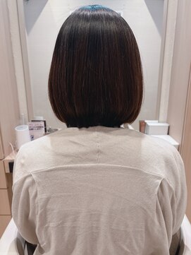 コーエン(cowen) 大人かわいい☆扱いにくい癖は酸性ストレートで解消!収まるボブ