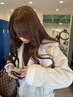 【スタイリスト知花限定クーポン】カット＋カラー＋トリートメント￥6500
