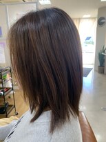 ヘアー グリース(hair GREASE)&nbsp;収まりミディアムレイヤーボブ