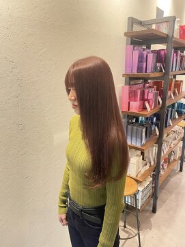 シモン(SIMON) ピンクベージュ /半田/知多/半田美容室/知多美容室