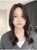イメチェン顔周り小顔レイヤー【Nuage'表参道/南青山】韓国美髪