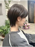 くびれショート/伸ばしかけ/マッシュウルフ/髪質改善