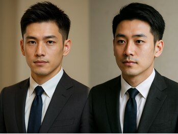 ハイプ 木更津(HYPE)の写真/<ビジネスシーンもお洒落に>トレンドのニュアンスパーマご提供![木更津/メンズ/メンズカット/眉毛/学割U24]