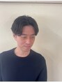 アイフラット 稲沢(I-FLAT) フェザーショート/ニュアンスパーマ/センターパート