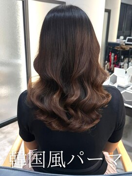 アミー 池袋(Ammy) コテ巻き風パーマ /韓国風パーマ/デジタルパーマ/レイヤーカット