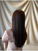 アッシュベージュ/ロングヘア/10代/20代