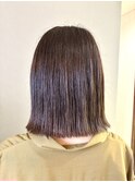 髪質改善/縮毛矯正/トリートメント/切りっぱなしボブ/ショート