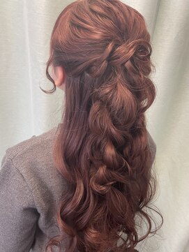 マーズ(Hair&Make Mars+) ハーフアップ