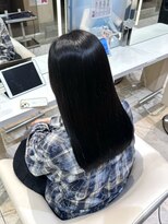 ケンジ 平塚 アネッタ(KENJE annetta)&nbsp;【ワンカラー】艶髪ブルーブラック