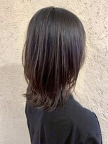 プリモ ココ 鍋島店(Primo coco.)&nbsp;アッシュ レイヤーカット ミディアムレイヤー ウルフカット 美髪