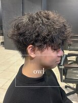 アウル 心斎橋(owl)&nbsp;シャドウパーマ×波巻きパーマ×マッシュ×ヘッドスパ