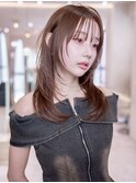 大人ガーリー顔周り似合わせカット/レイヤーカット/髪質改善