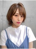 GEEKS渋谷】くびれボブ/ミディアムレイヤー/ボブウルフ/春カラー