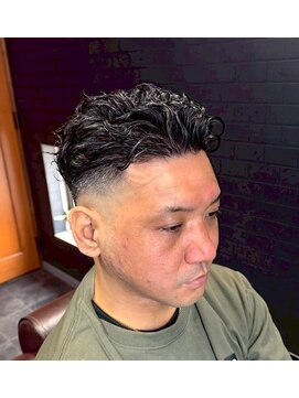 メンズジョイ マツエ(men's joy MATSUE) 朝楽フェードパーマ
