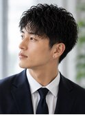 波巻きツイストスパイラル/リバースセンターパート/神戸三宮