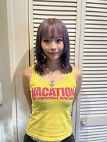 カシェル トウキョウ(Cashel Tokyo) レイヤーカットとラベンダーカラー