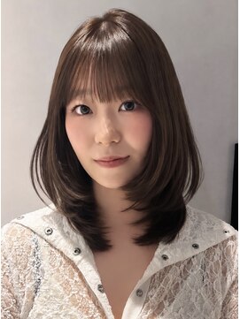 チル 福井駅前店(Chill) 福井レイヤーカット韓国ヘア顔まわりワンカールミディアム