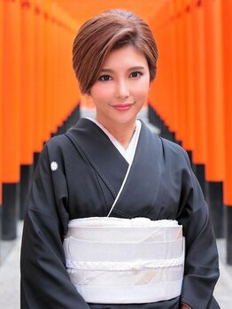 パシャ(Pasha)の写真/【訪問着着付け＋ヘアセット6500円～】結婚式参列の着付け＆ヘアセットはお任せ☆土日祝は早朝7時open☆