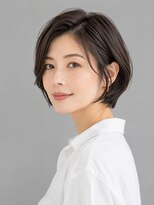 トリニティ(trinity)&nbsp;髪質改善カラー 白髪ぼかし ショートボブ 豊見城