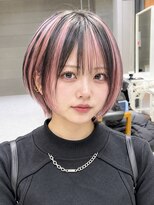 デイズ(days)&nbsp;アンブレラカラーピンク/ショートボブデザインカラー
