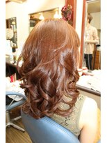 ケルア(KELUA)&nbsp;【KELUA】夏☆ピンクベージュ☆ロングカール