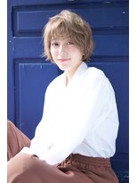 シエル ヘアーデザイン(Ciel Hairdesign)&nbsp;【Ciel】 リア・モード・ショート＋　Along with the blue door