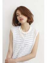 アトリエサニーデイ(atelier SUNNY DAY)&nbsp;ボブ/大人ボブ/ベージュブラウン/パーマ/ハイライト