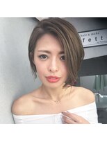 フラミューム 恵比寿(flammeum)&nbsp;ミヤザキスタイル   セクシー前下がりショート