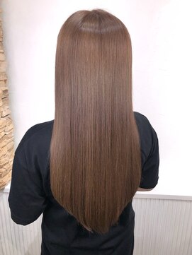 アンク クロス 池袋北口店(ANKHCROSS) 《アンククロス 柴田》ブリーチなしブラウンベージュカラー