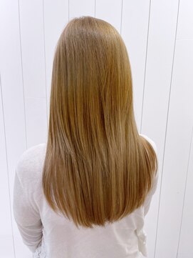 アイティーバイアルバム 藤沢店(IT by ALBUM) ハイベージュロング_カーキグレージュフェザーバング_ba336082