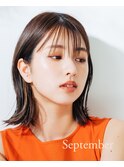 【September】シースルー外ハネボブ＊