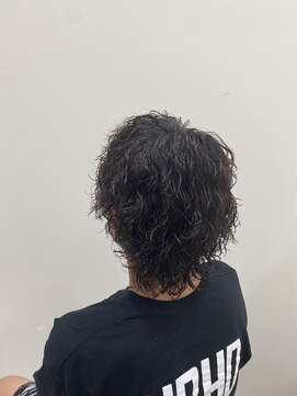 アヴァンス イオンモール和歌山店(AVANCE) ツイストパーマ×ツーブロック×ナチュラルフェード